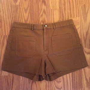 Madewell high rise shorts